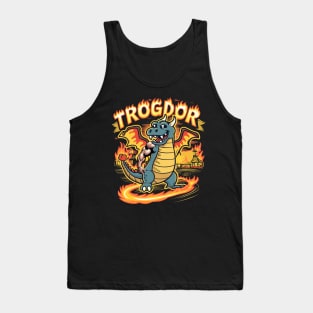 Trogdor the Burninator Dragon Tank Top